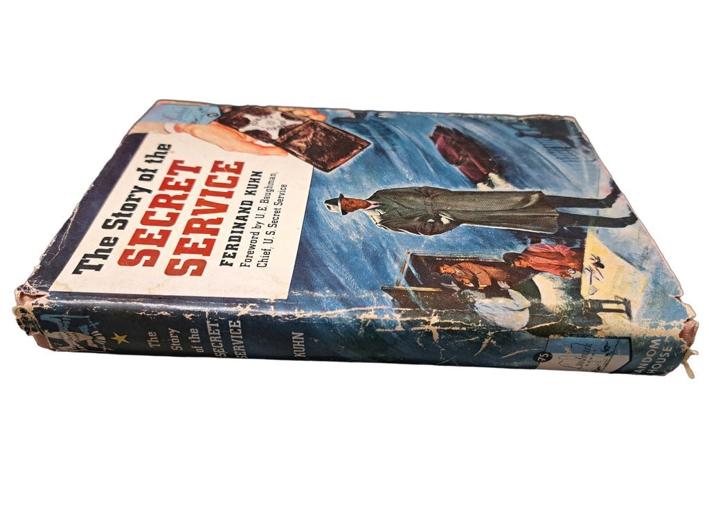 Vintage 1957 The Story of the Secret Service book by Ferdinand Kuhn