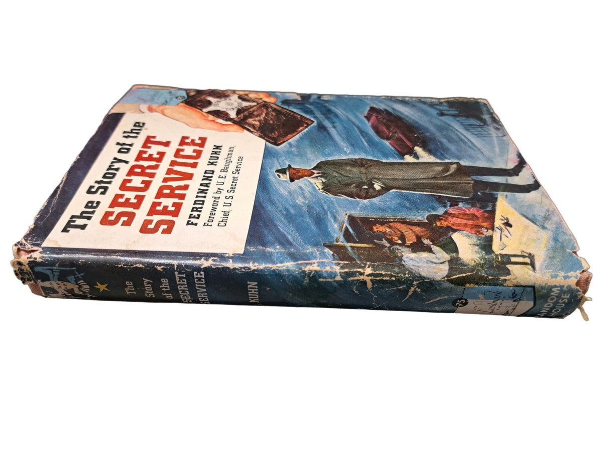 Vintage 1957 The Story of the Secret Service book by Ferdinand Kuhn