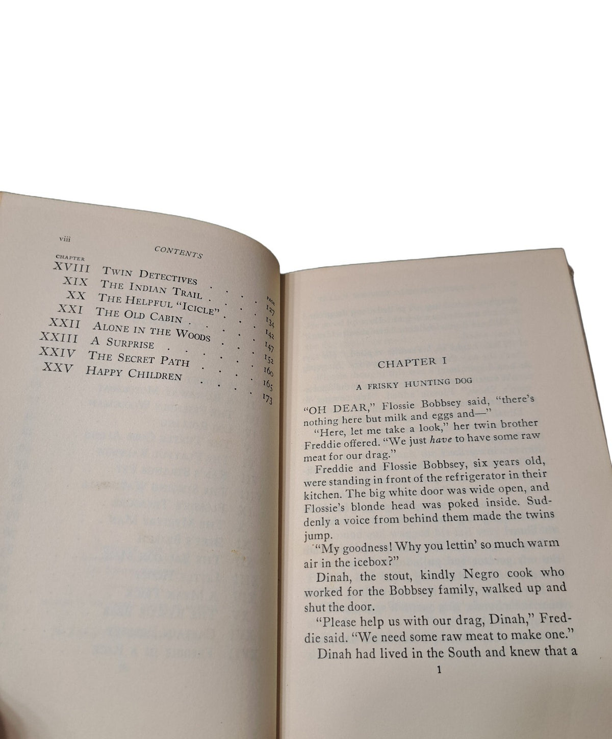 Vintage 1950 first edition of The Bobbsey Twins in Rainbow Valley book by Laura Lee Hope