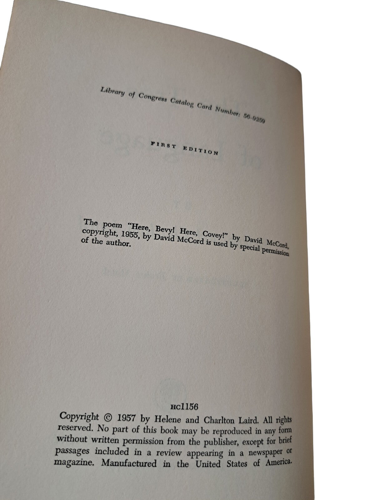 Vintage 1957 The Tree of Language book by Helene and Charlton Laird