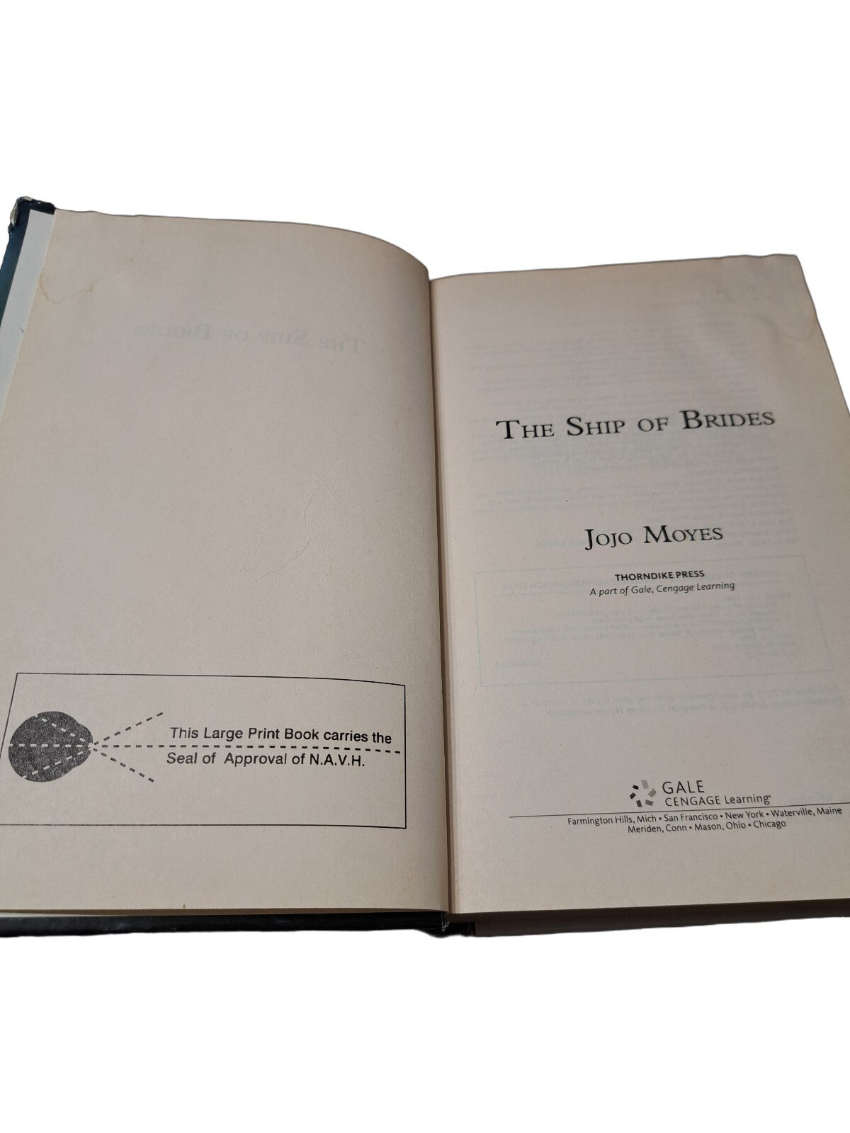 2015 The Ship of Brides by Jojo Moyes