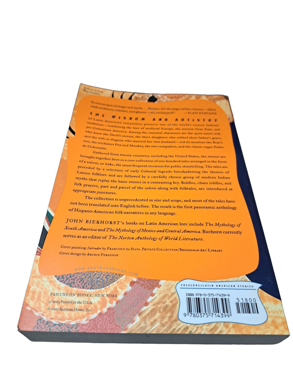 2002 Latin American Folktales book by John Bierhorst