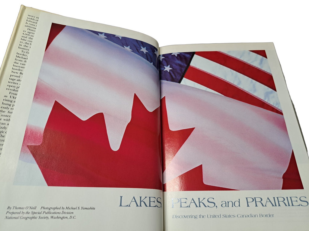 Vintage 1984 Lakes, Peaks, and Prairies