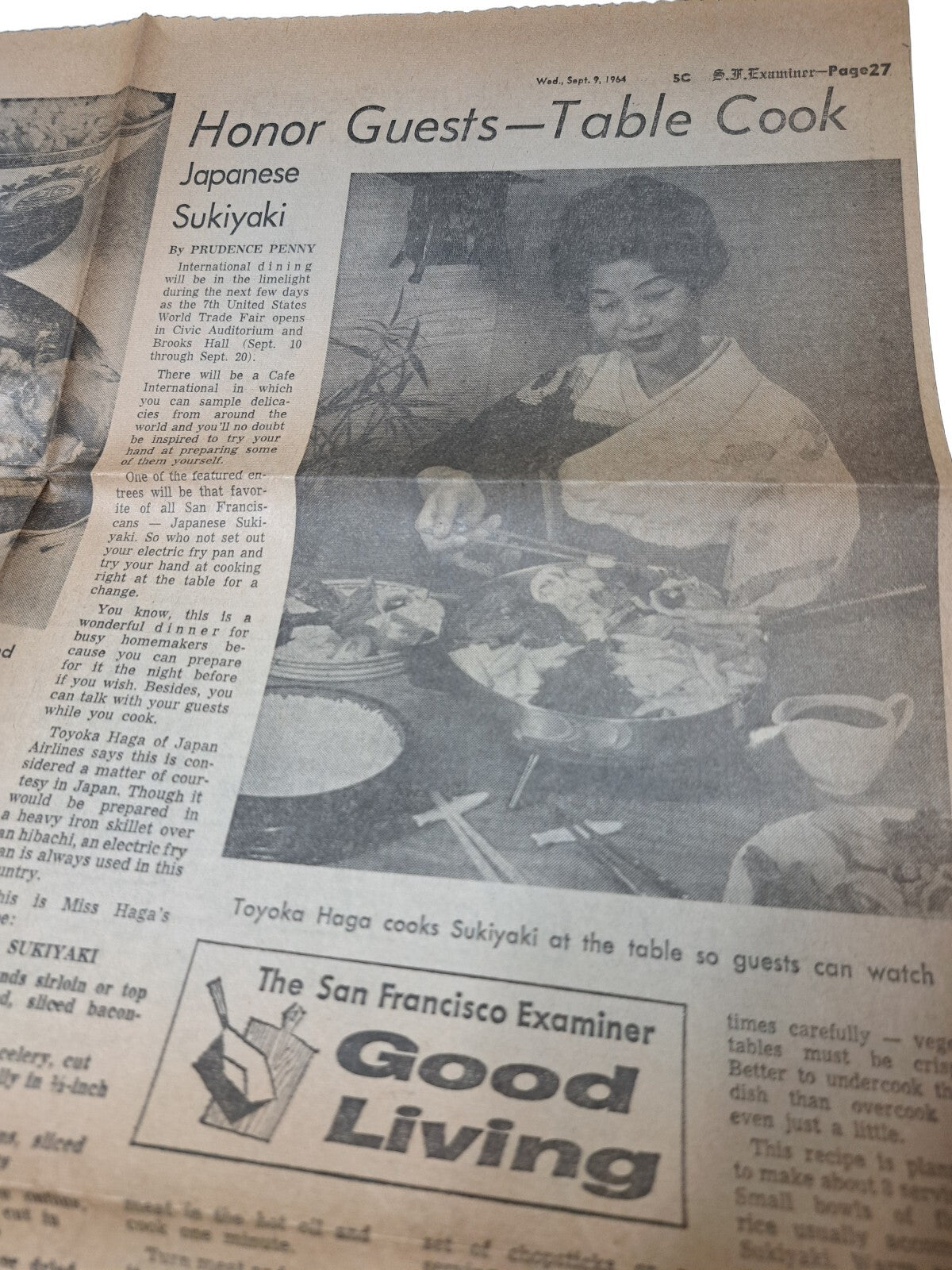 Vintage 1964 Japanese-American Cookbook: Hibachi Cookery in the American Manner