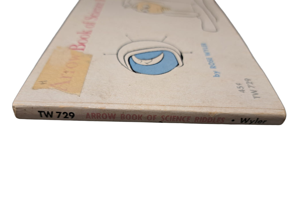 Vintage 1971 Arrow Book of Science Riddles by Rose Wyler