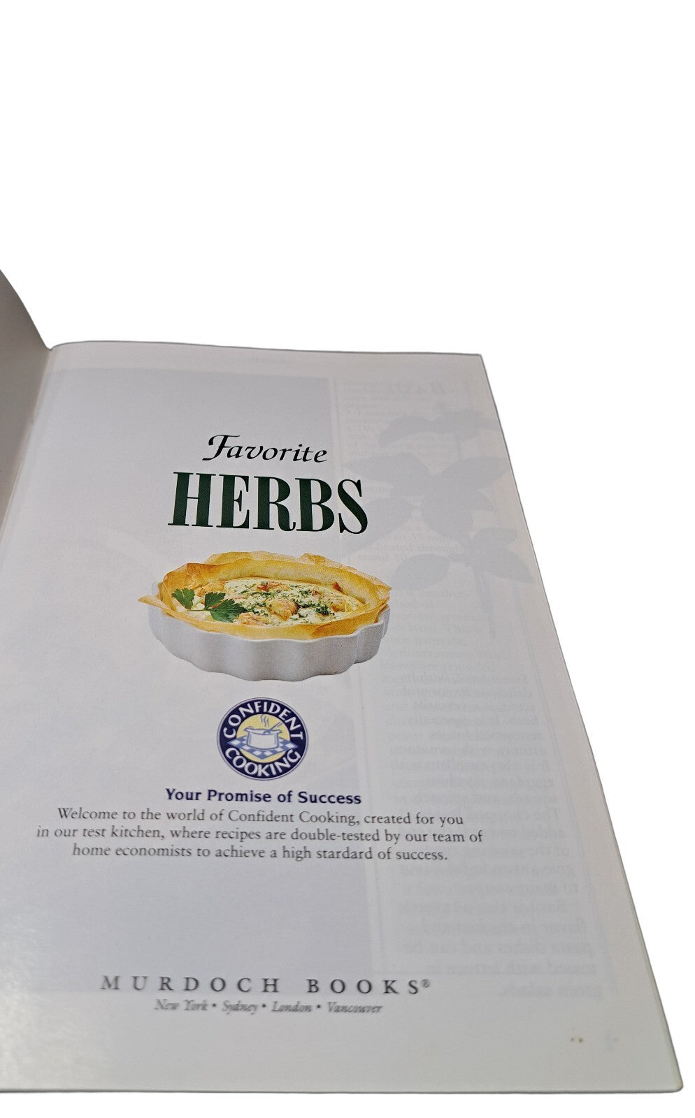 Rare 1994 Favorite Herbs recipe book
