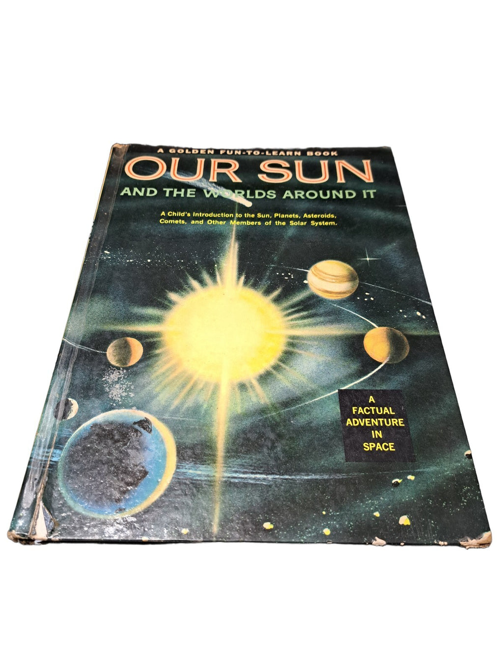 Vintage 1957 Our Sun and the Worlds Around It book by Jene Lyon