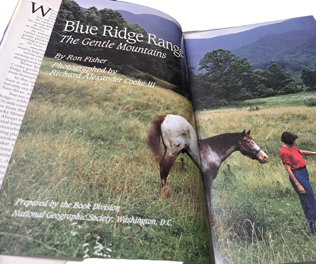 Vintage 1992 Blue Ridge Range: The Gentle Mountains by Ron fisher
