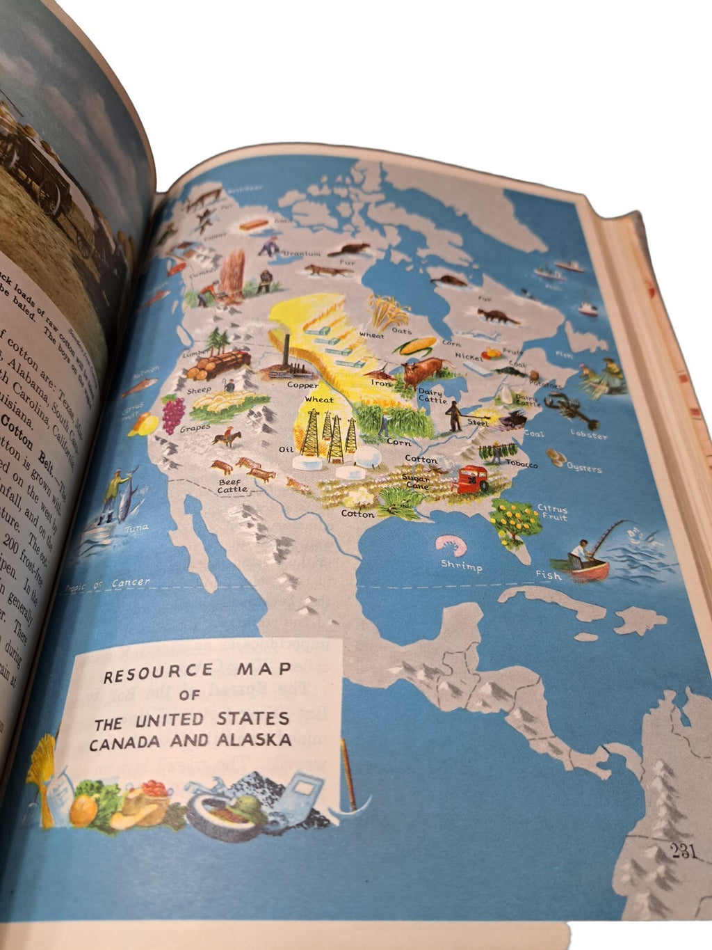 Vintage 1953 Our World Today: The Western Hemisphere book by Stull & Hatch