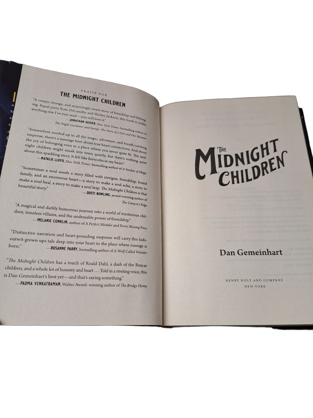 2022 The Midnight Children by Dan Gemeinhart
