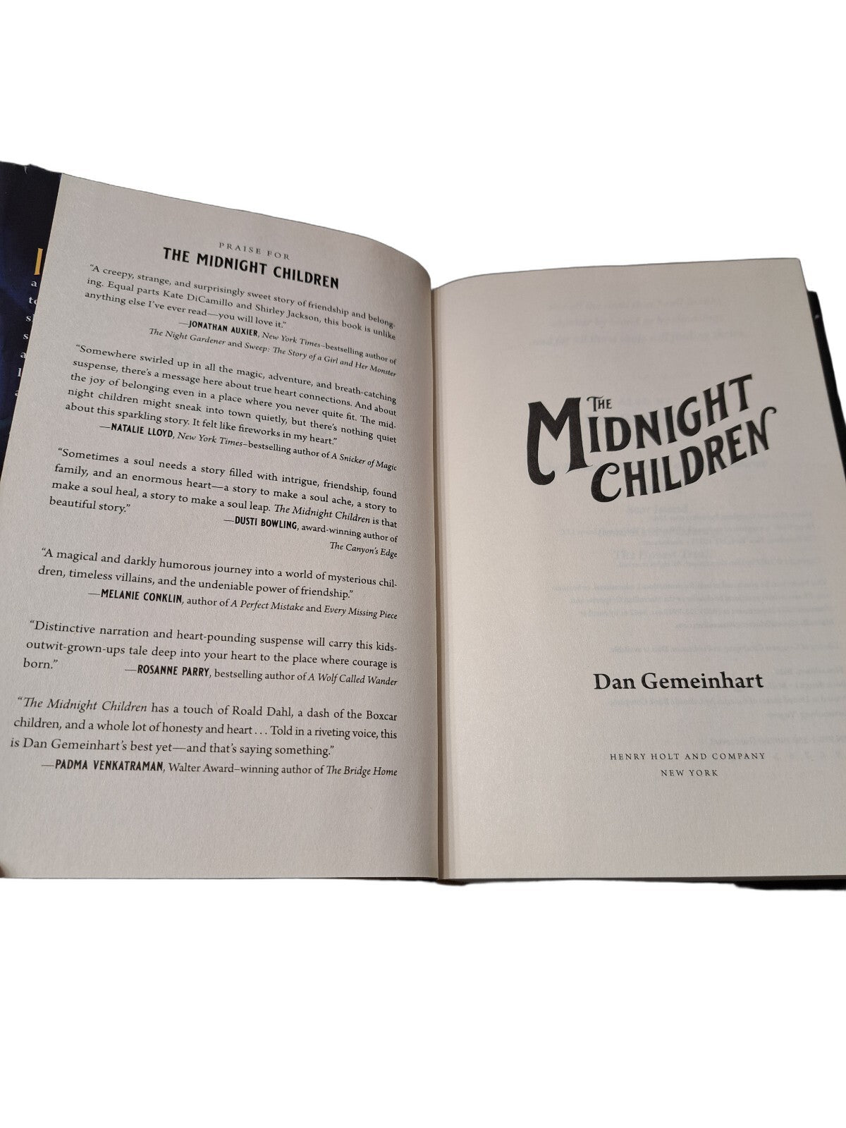 2022 The Midnight Children by Dan Gemeinhart