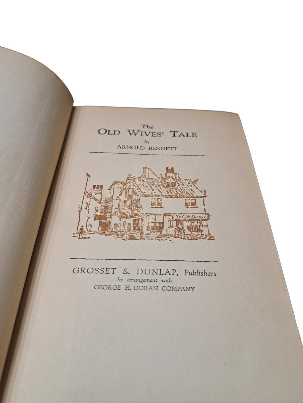 Vintage 1911 The Old Wives' Tale book by Arnold Bennett