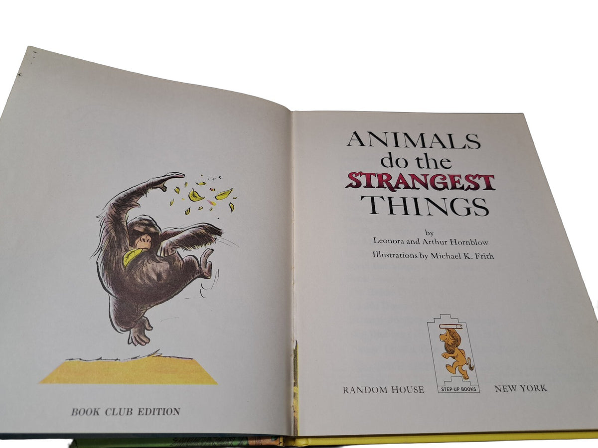 Vintage 1964 Animals do the Strangest Thing