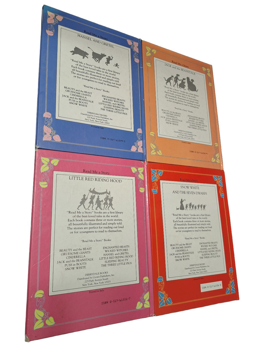 Vintage 1985 Classic fairy tales - set of 8 books