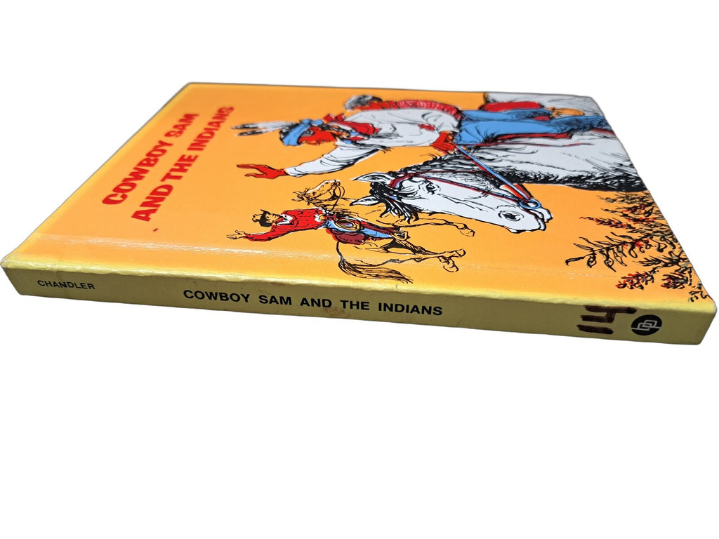 Vintage 1962 Cowboy Sam and the Indians book by Edna Walker Chandler