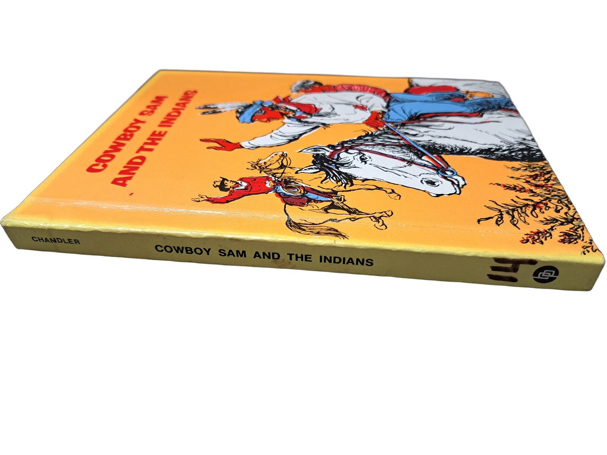 Vintage 1962 Cowboy Sam and the Indians book by Edna Walker Chandler