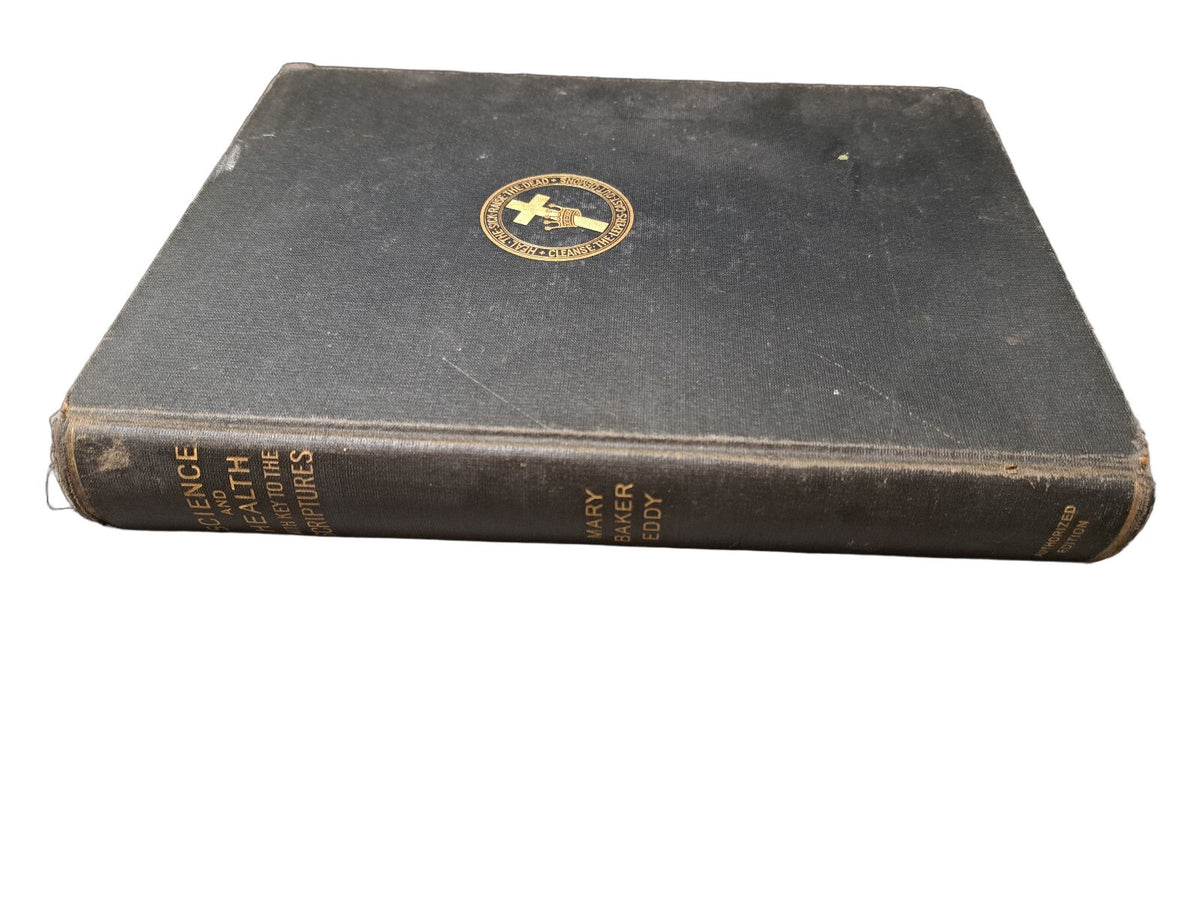 Vintage 1934 Science & Health with Key to the Scriptures book by Mary Baker Eddy