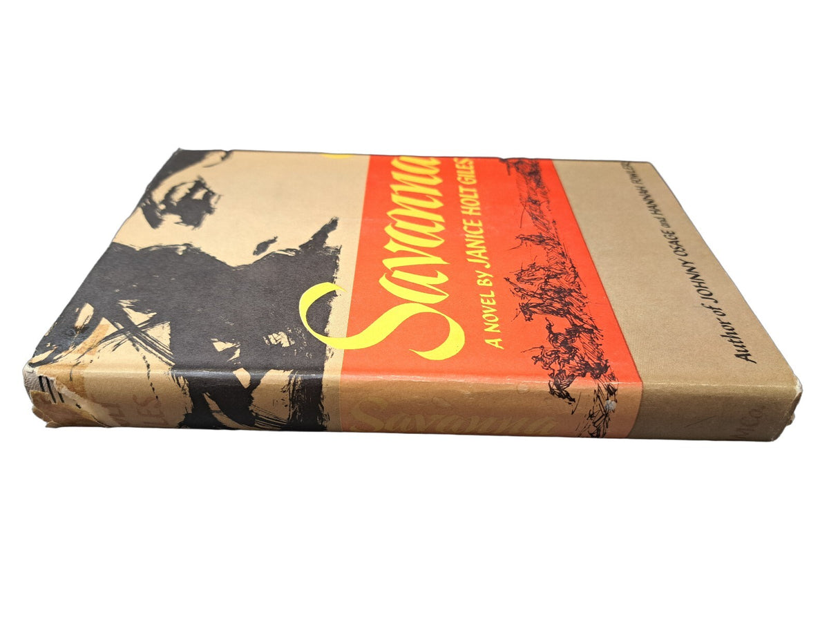 Vintage 1961 Savanna book by Janice Holt Giles