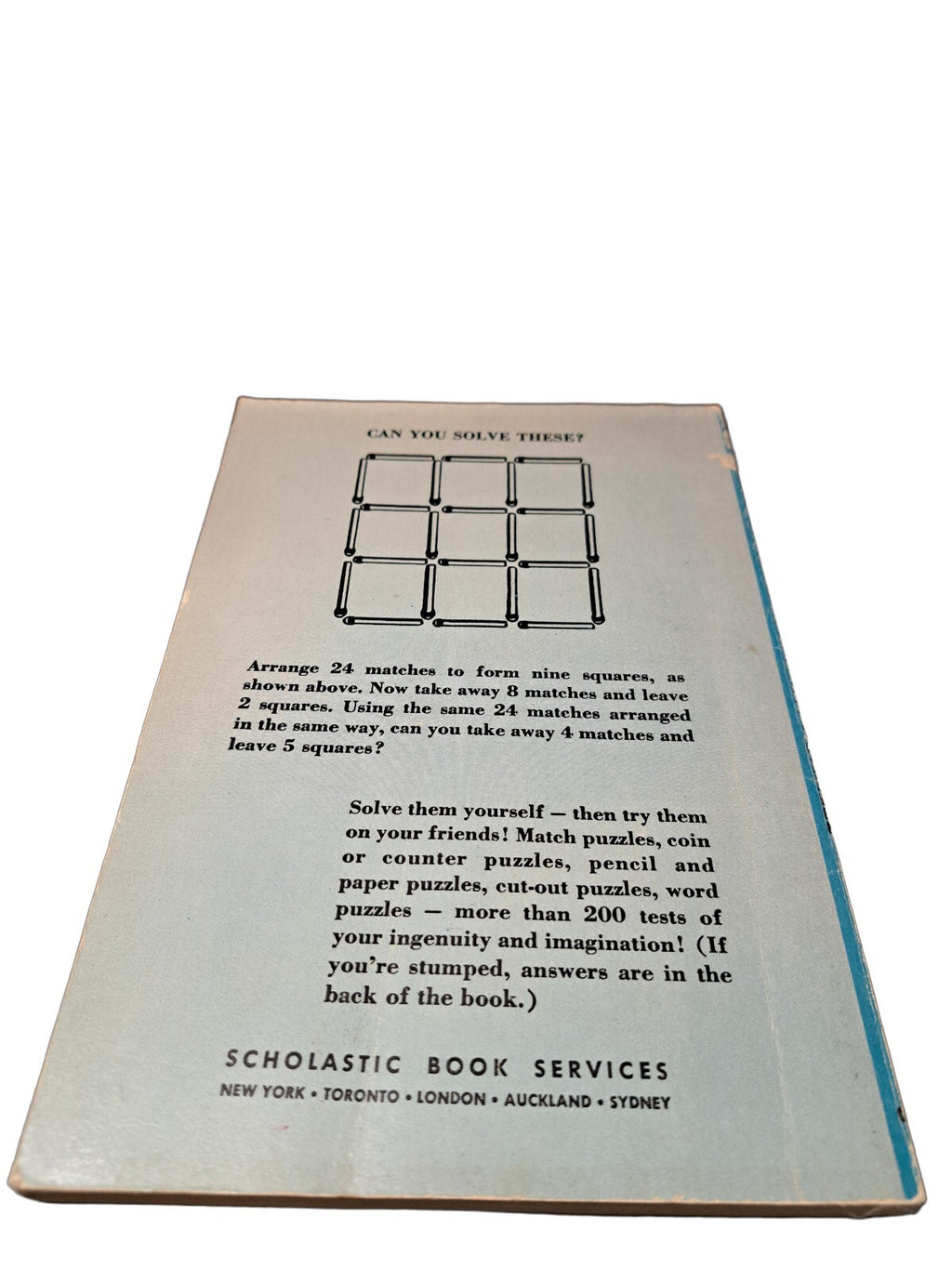 Vintage 1946 Fun with Puzzles by Joseph Leeming