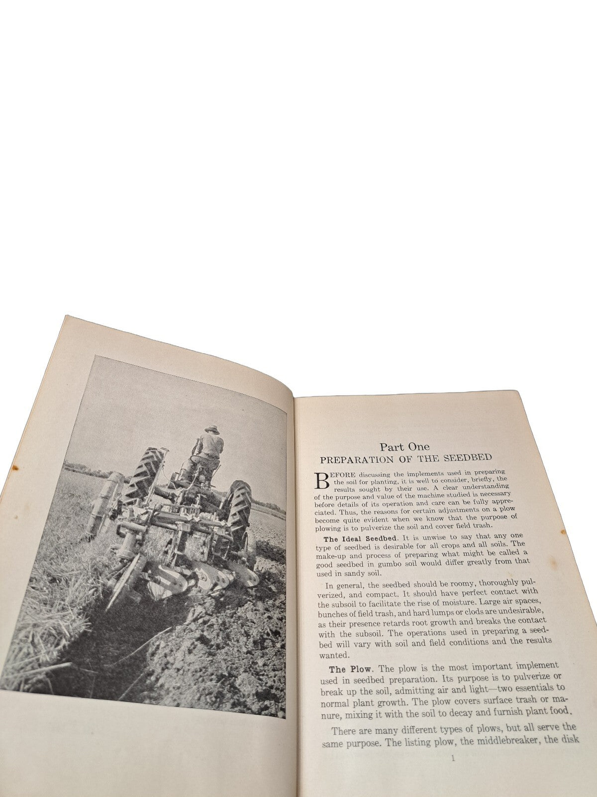 Vintage The Operation, Care, and Repair of Farm Machinery by John Deere