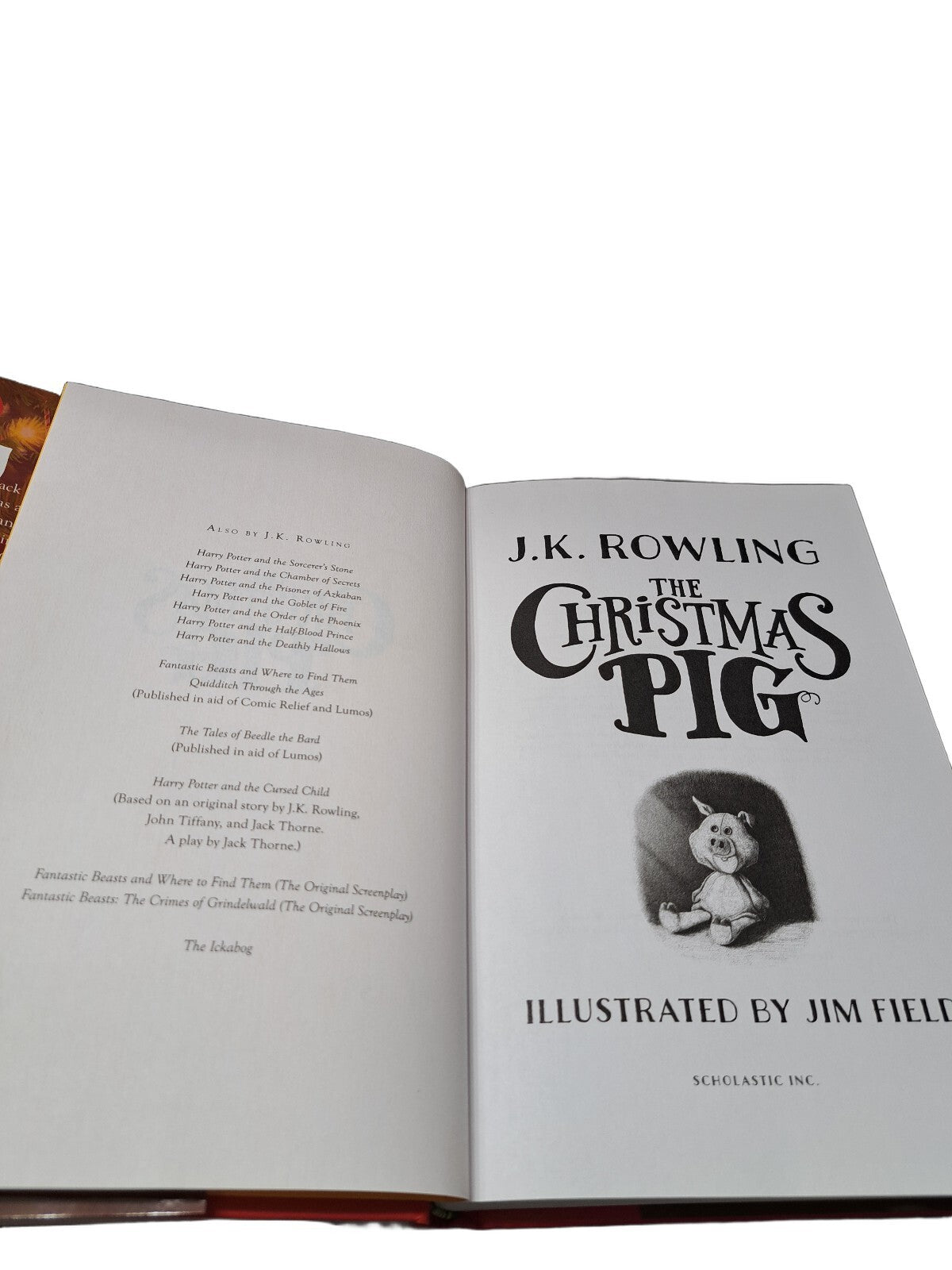 2021 The Christmas Pig by J K Rowling