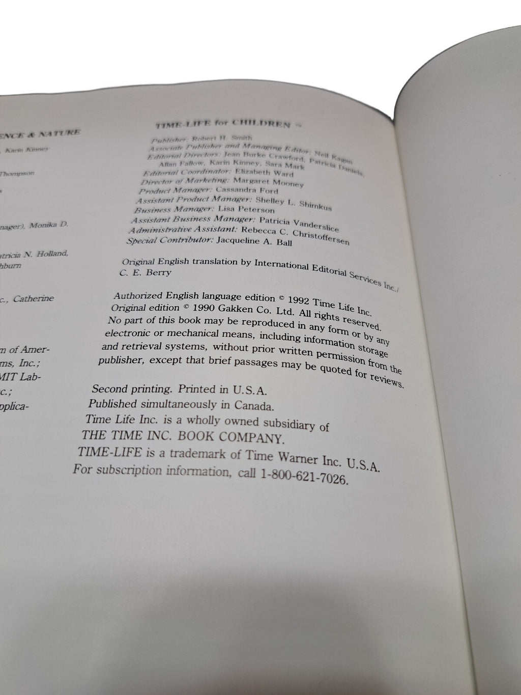 Vintage 1992 second printing of Understanding Science & Nature: Computer Age by Time Life