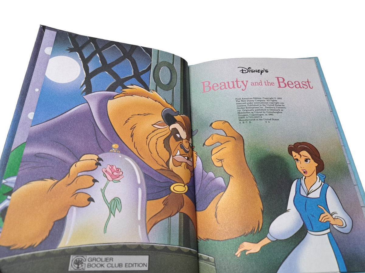 Vintage 1993 Walt Disney's Beauty and the Beast