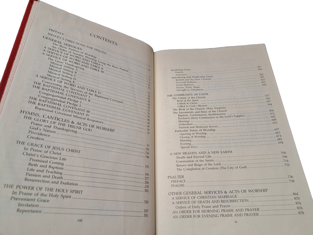 Vintage 1989 The United Methodist Hymnal