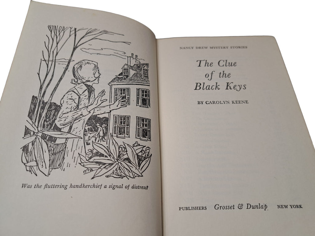 Vintage 1968 Nancy Drew Mystery Stories: The Clue of the Black Keys book