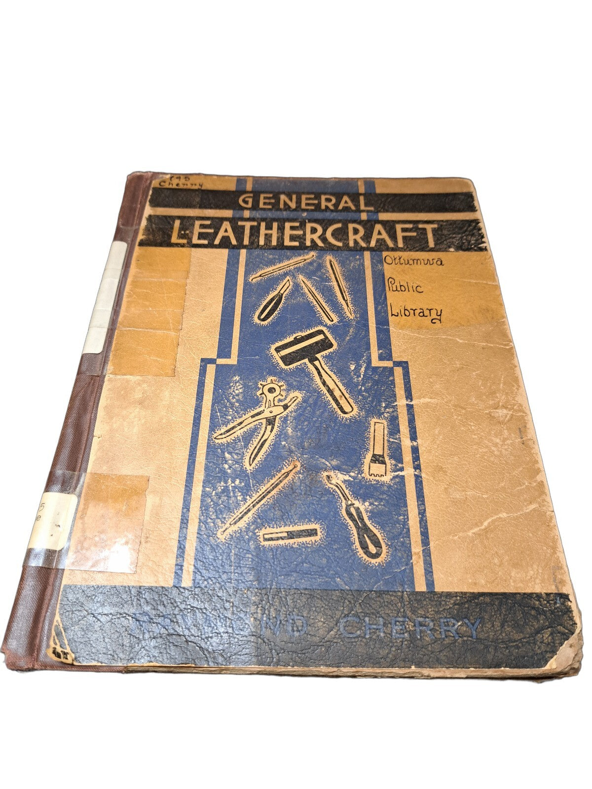 Vintage 1940 General Leathercraft book by Raymond Cherry