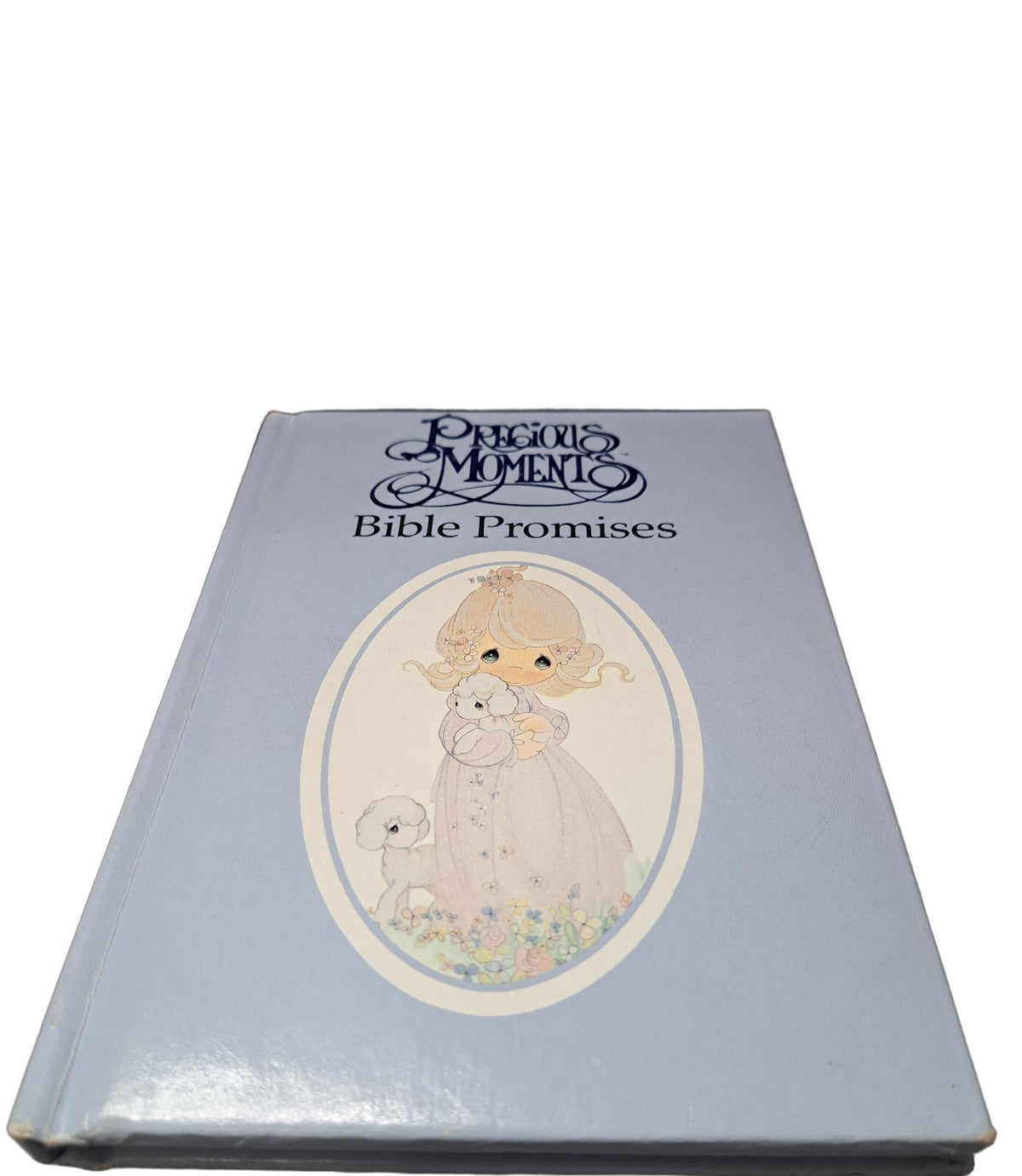 Vintage 1990 Precious Moments Bible Promises book by Sam Butcher