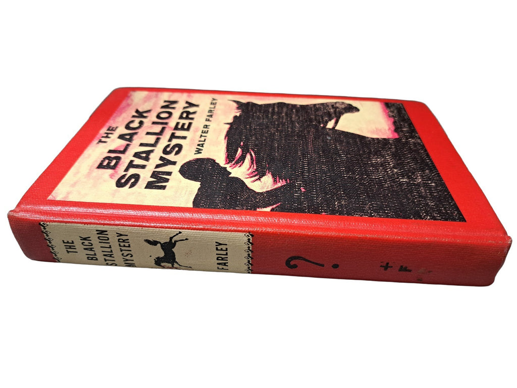 Vintage 1957 The Black Stallion Mystery book by Walter Farley