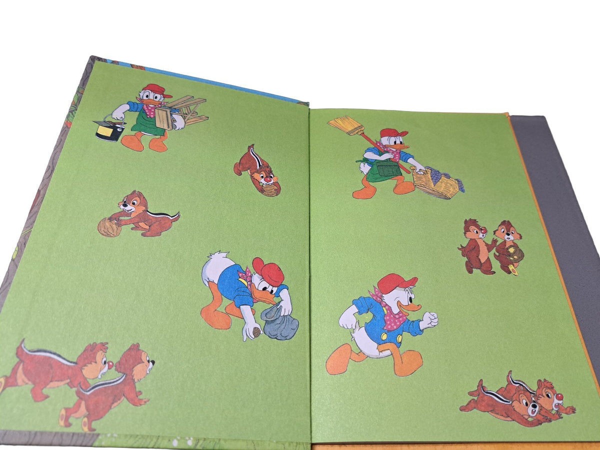 Vintage 1987 Walt Disney's Donald Duck Buys a House book
