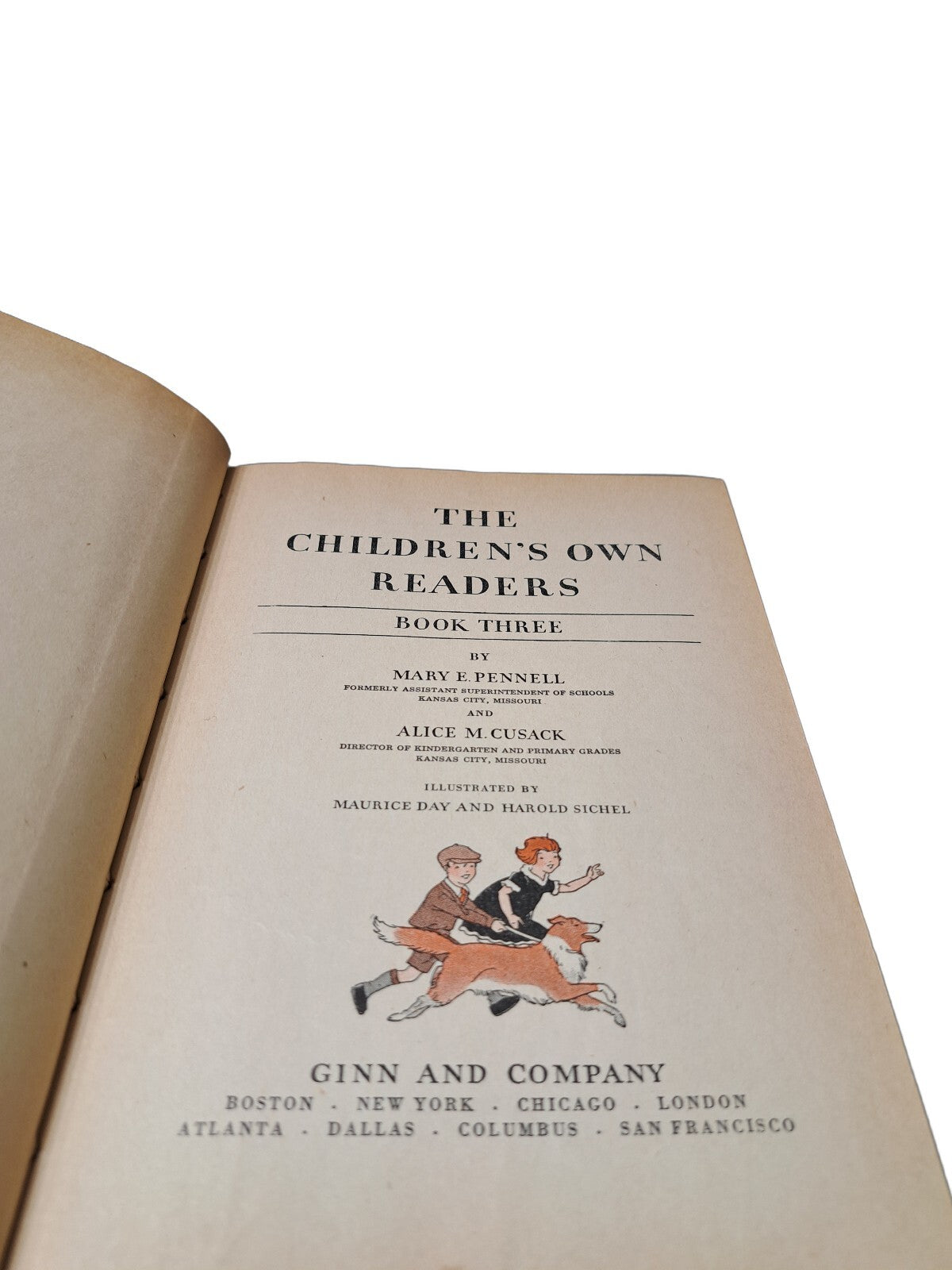 Vintage 1929 The Children's Own Readers: Book Three by Pennell & Cusack