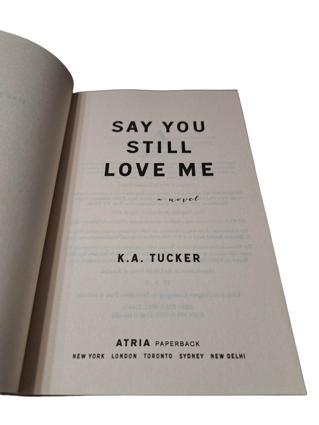 2019 Say You Still Love Me by KA Tucker