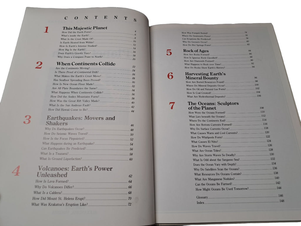 Vintage 1992 Understanding Science & Nature: Planet Earth by Time Life