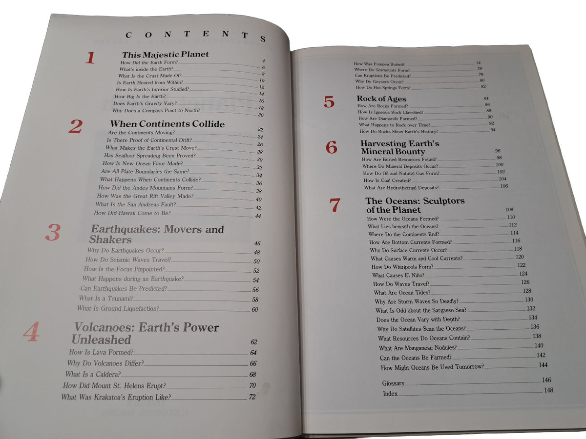 Vintage 1992 Understanding Science & Nature: Planet Earth by Time Life