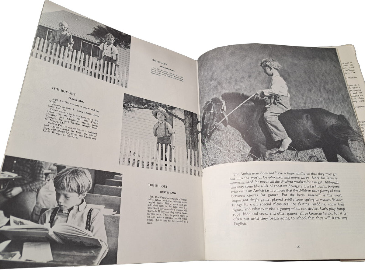 Vintage 1975 The Amish: A Pioneer Heritage