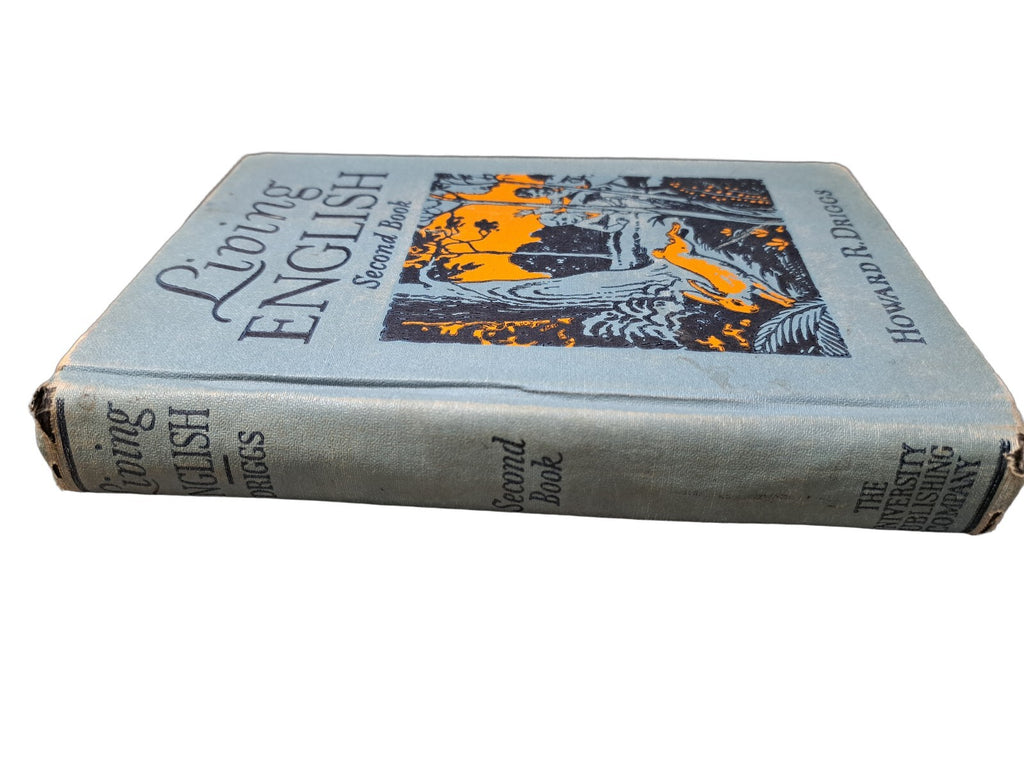 Vintage 1935 Living English: Second Book - Sixth Grade