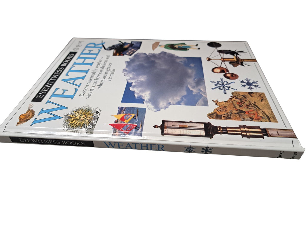 Vintage 1991 first edition of Weather by Eyewitness Books