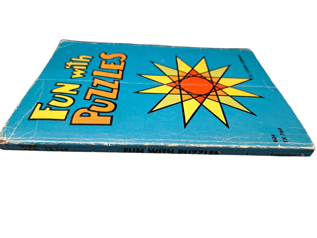 Vintage 1946 Fun with Puzzles by Joseph Leeming