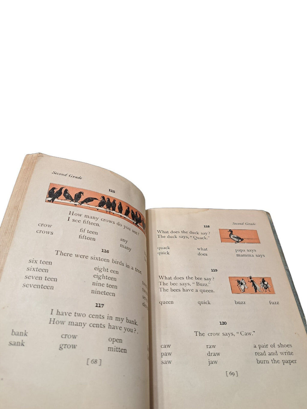 Vintage 1919 New-World Speller: First Book