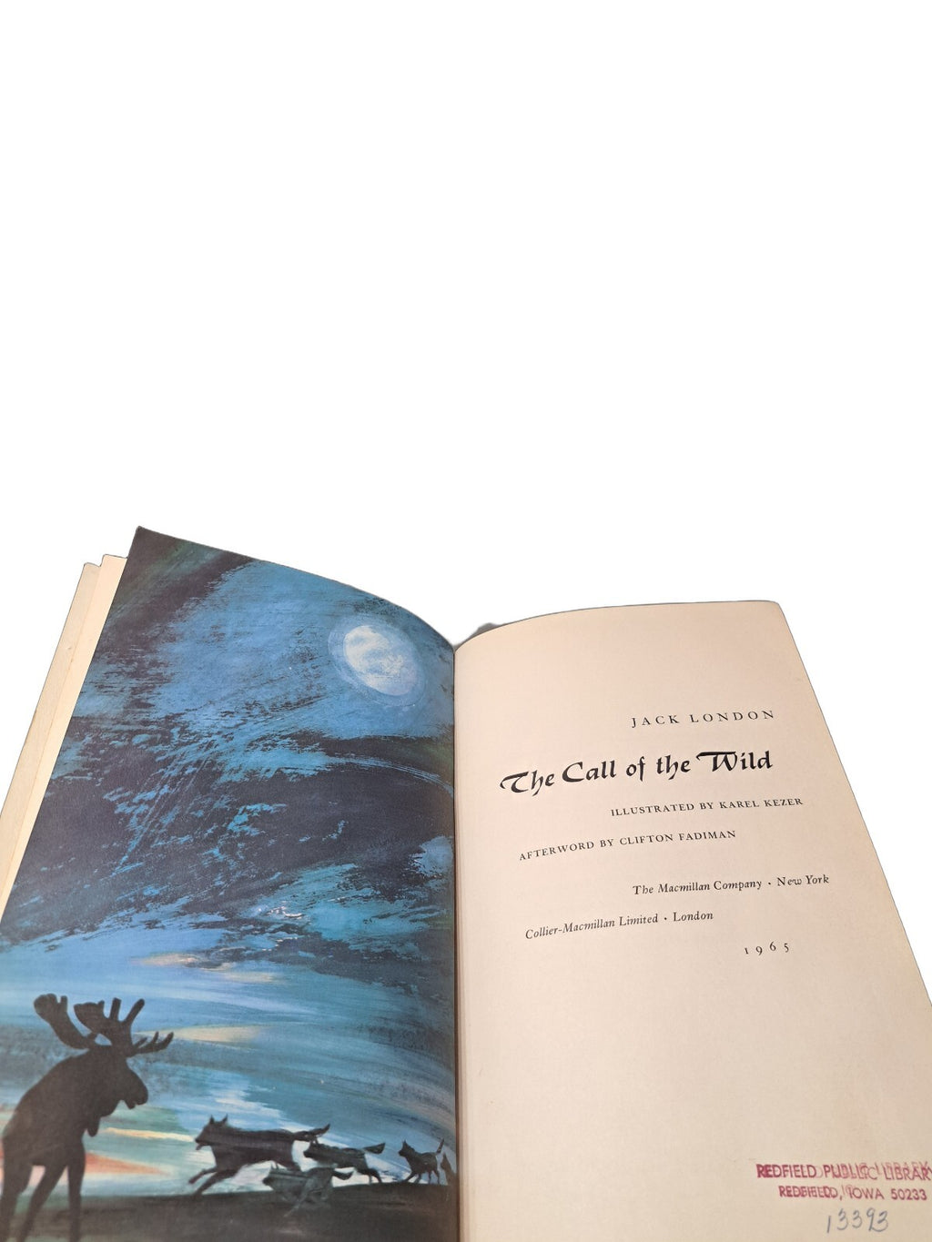 Vintage 1965 The Call of the Wild book by Jack London