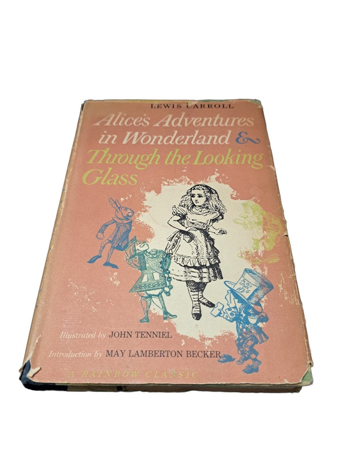 Vintage 1946 Alice's Adventures in Wonderland & Through the Looking Glass