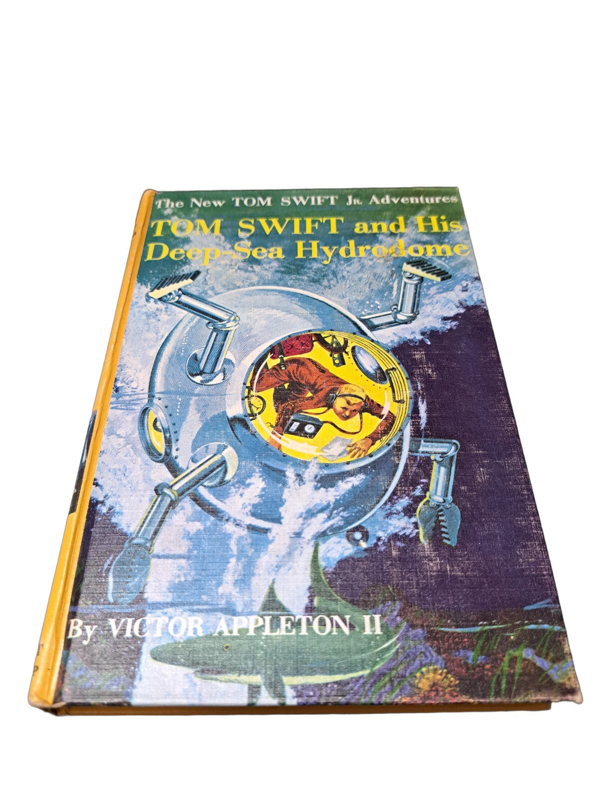 Vintage 1958 Tom Swift and His Deep-Sea Hydrodome book by Victor Appleton II