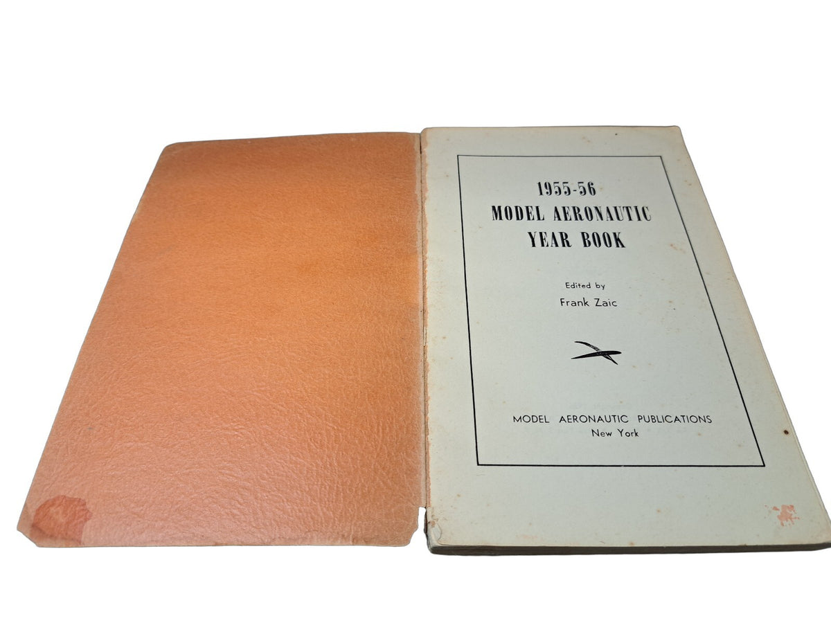 Vintage 1955-1956 Model Aeronautic Year Book