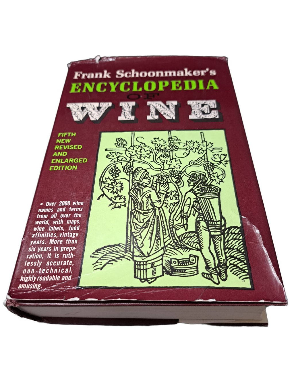 Vintage 1973 Encyclopedia of Wine book by Frank Schoonmaker