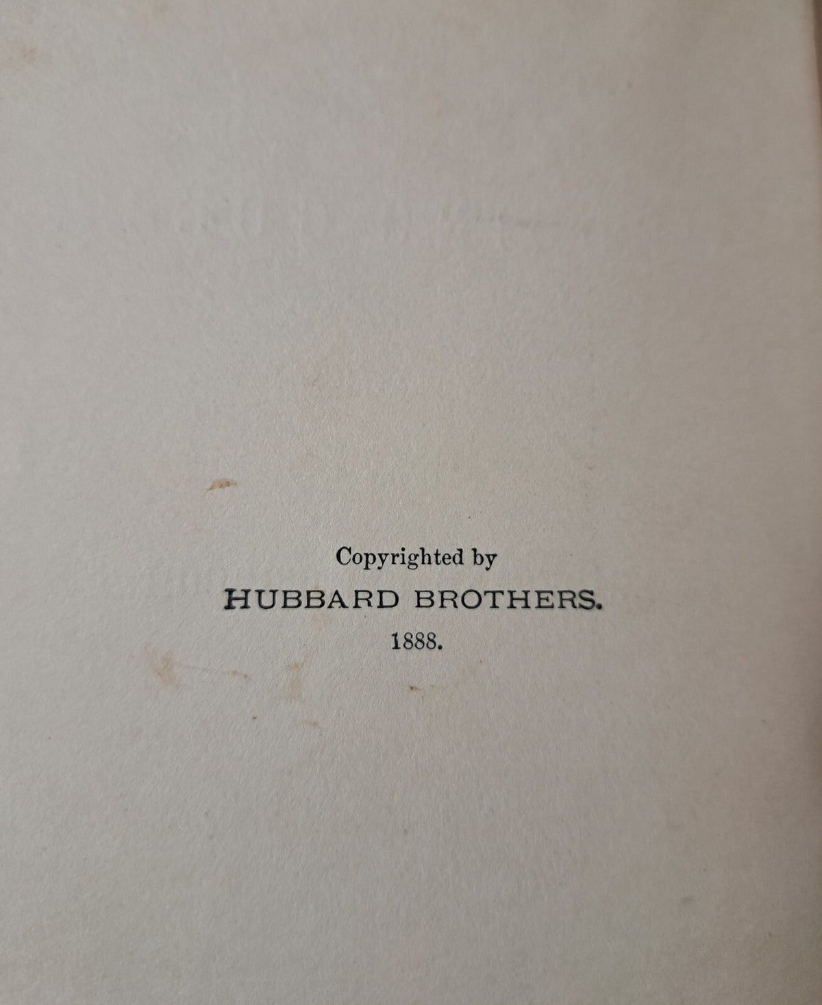 Vintage 1888 The Wedding Guest: A Friend of the Bride and Bridegroom book