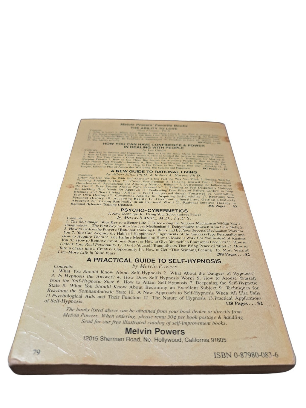 Vintage 1960 I Will by Ben Sweetland foreward by Melvin Powers