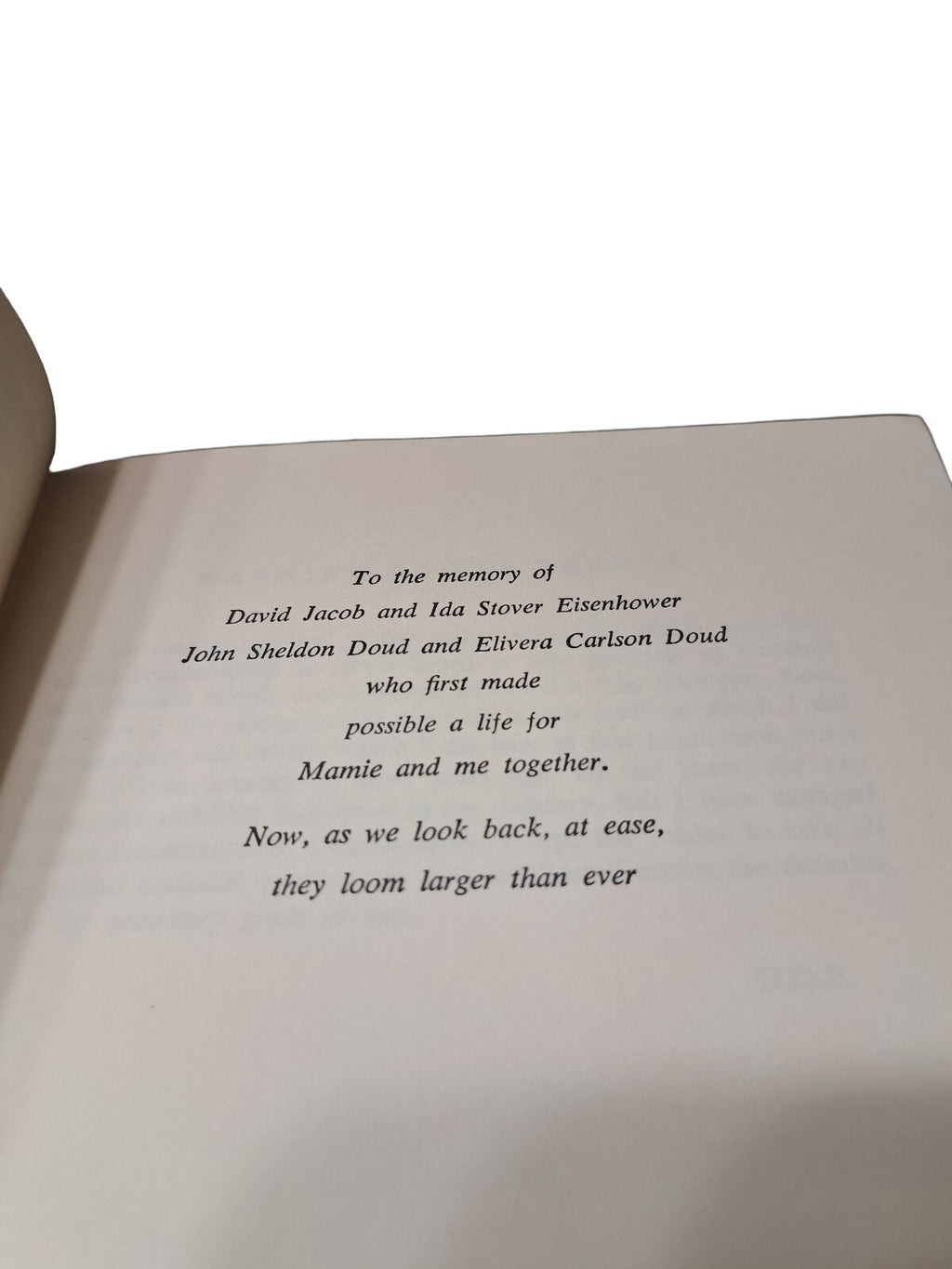 Vintage 1967 first edition of At Ease: Stories I Tell to Friends book by Dwight D Eisenhower